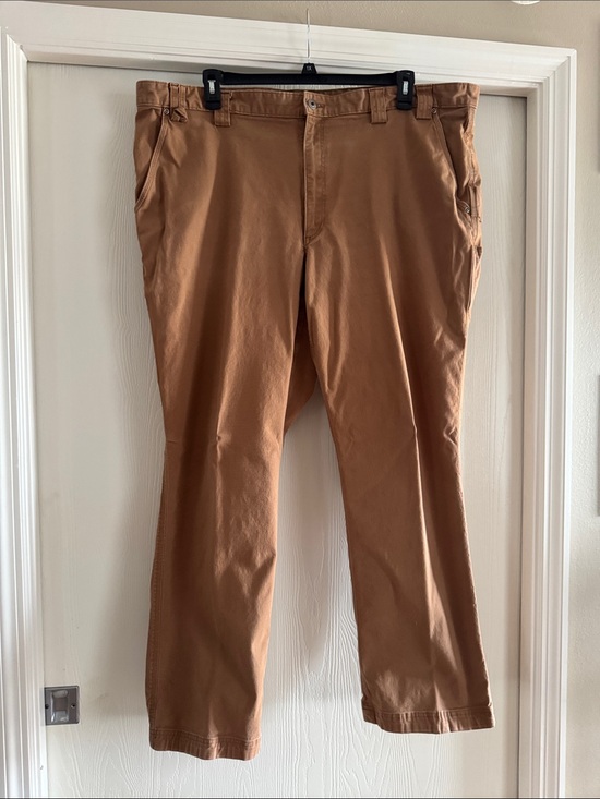 Other - Men's Casual Straight-Leg Chino Pants — Brown Duluth Trading
